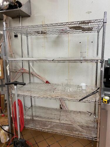 Wire Shelving Unit