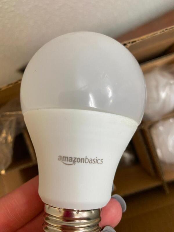 1 box of light bulbs