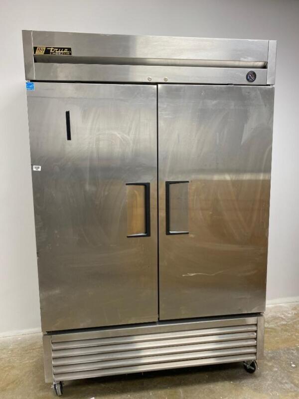 True 2 Door Reach-In Freezer