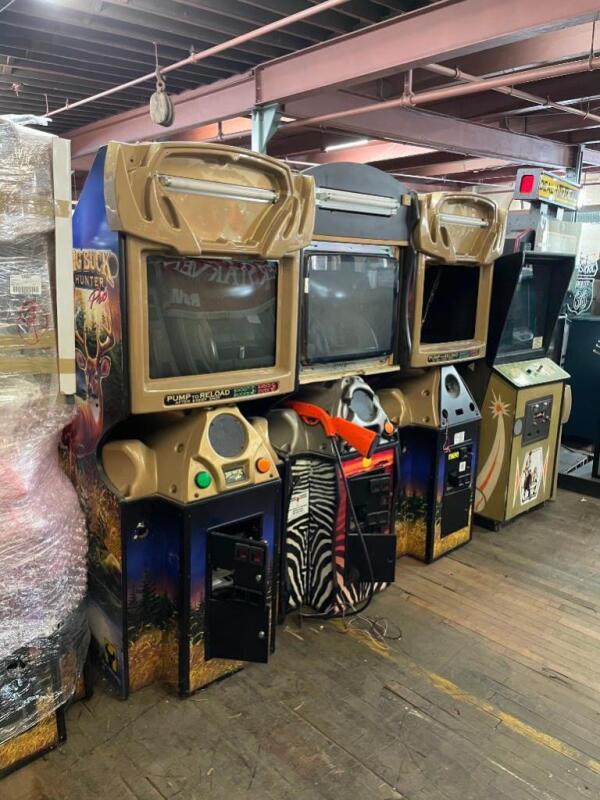 Lot of 3 Big Buck Hunter Pro Arcades