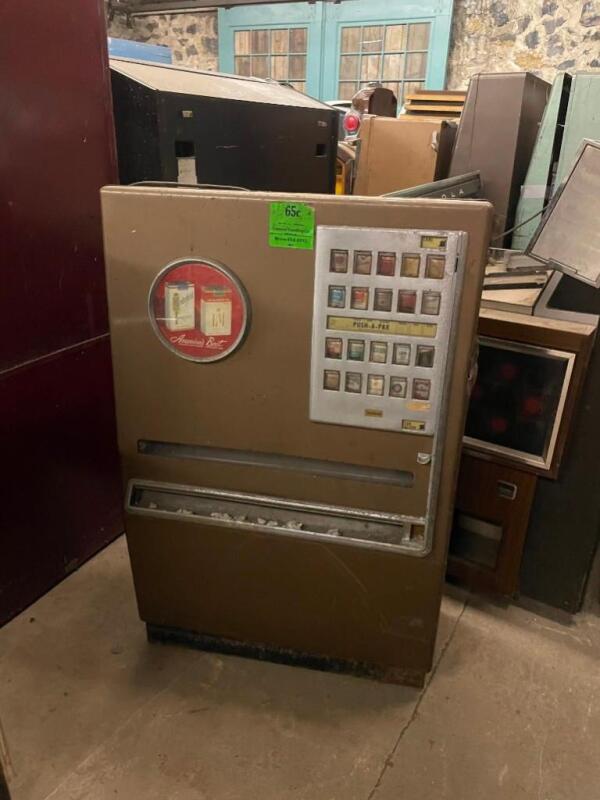 1960s Pick-a-Pack Cigarette machine