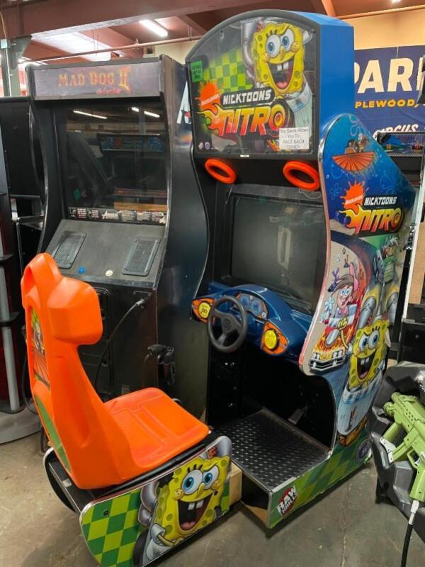 Raw Thrills Nicktoons Nitro Arcade