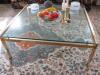 Brass & Glass table