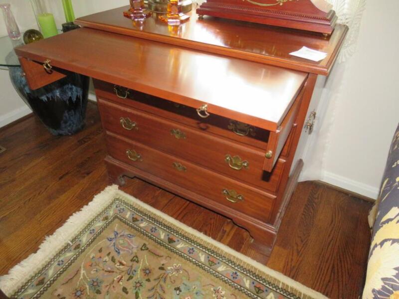 Henkel Harris Cherry chest with server pullout