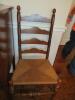 Ladderback dining chairs by Ethan Allen - 3