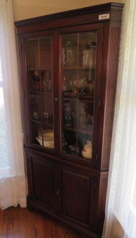 Cherry Corner Cabinet