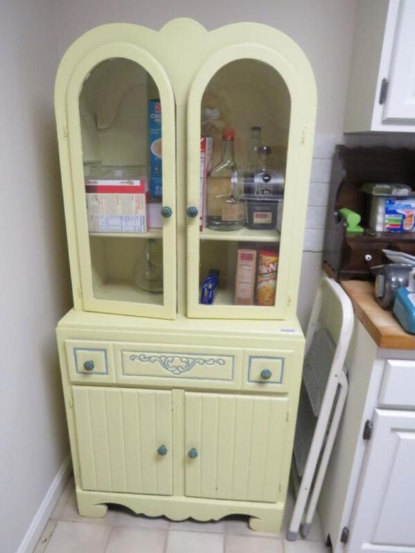 Painted pine cabinet