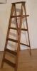 Wooden stepladder