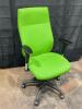 13 Green Executive Office Chairs - 2