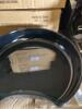 6 Black Melamine Crescent Serving Dishes - 2