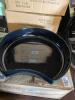 6 Black Melamine Crescent Serving Dishes - 3