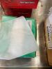 Assorted lot of stirrer straws, wax paper, receipt paper, salt - 4