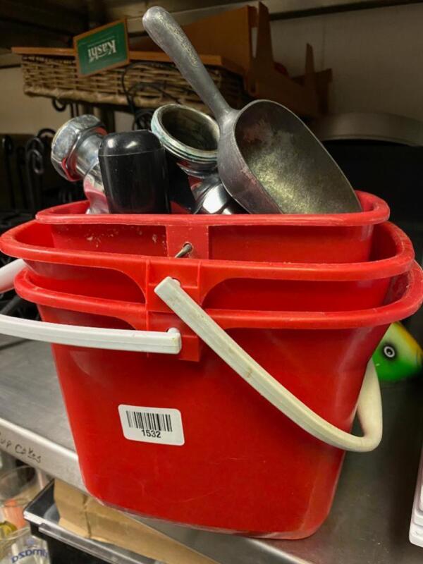 Buckets with Bar Supplies