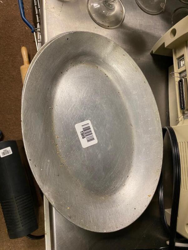 4 Silver Platters