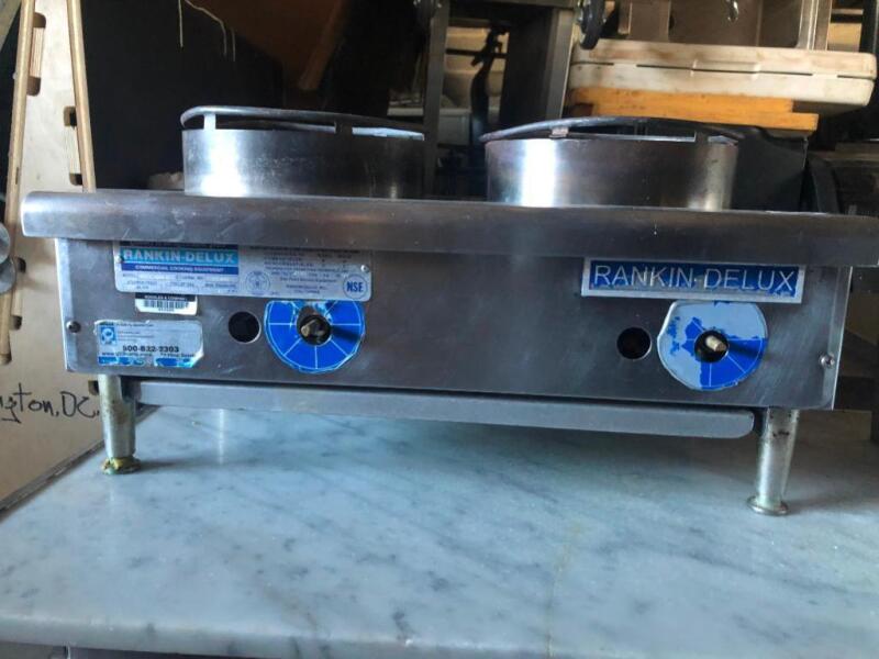 Rankin Delux Two Burner Range Counter Top Hot Plate