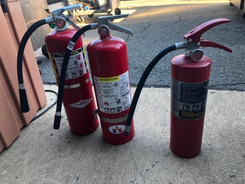 3 Fire Extinguishers