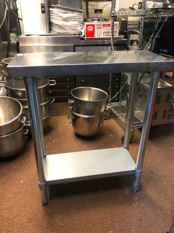 Stainless Steel Flat Top Work Table