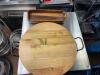 2 Wooden Serving Platters - 4