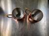 3 Copper/Tin Mule Mugs - 3