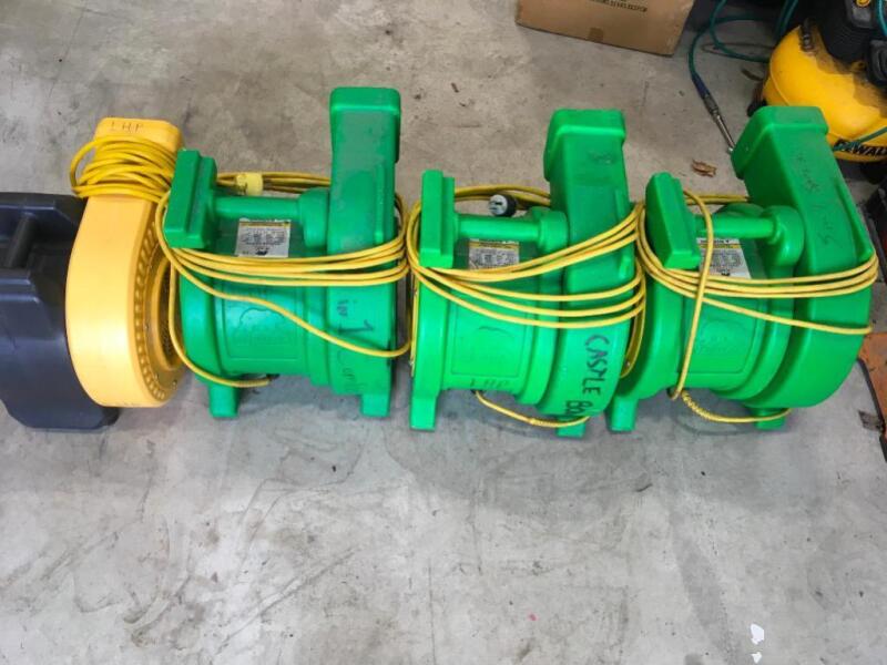 Lot of 5 1hp blowers