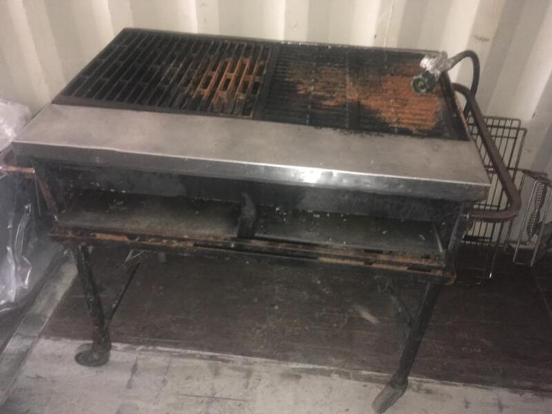 3' lava rock propane grill