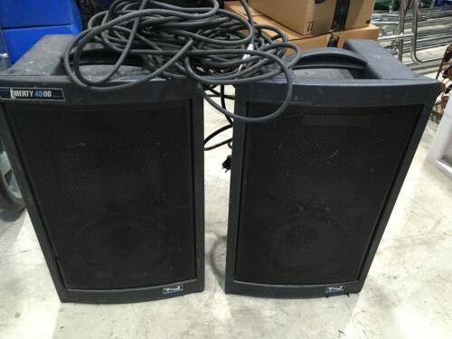 Liberty 4500 powered speakers