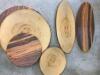 6 Wood look trays