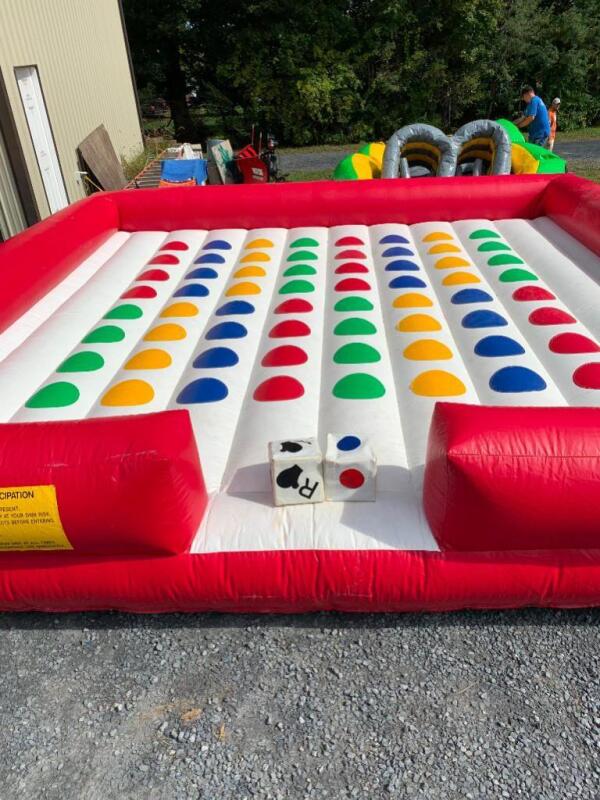 Inflatable Twister game