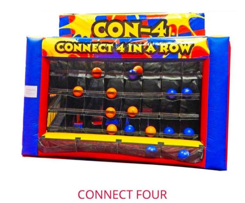 Inflatable Connect Four game