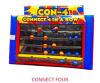 Inflatable Connect Four game