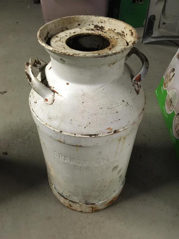 Antique Milk Can with Reducer Ring for Milk Can Game