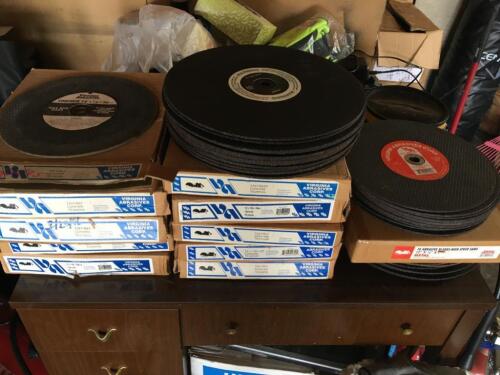 Lot of 12" Cut Off Discs for Concrete and Metal