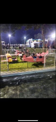 Red Barron Airplane Carnival Ride