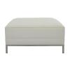 South Beach Ottoman - White