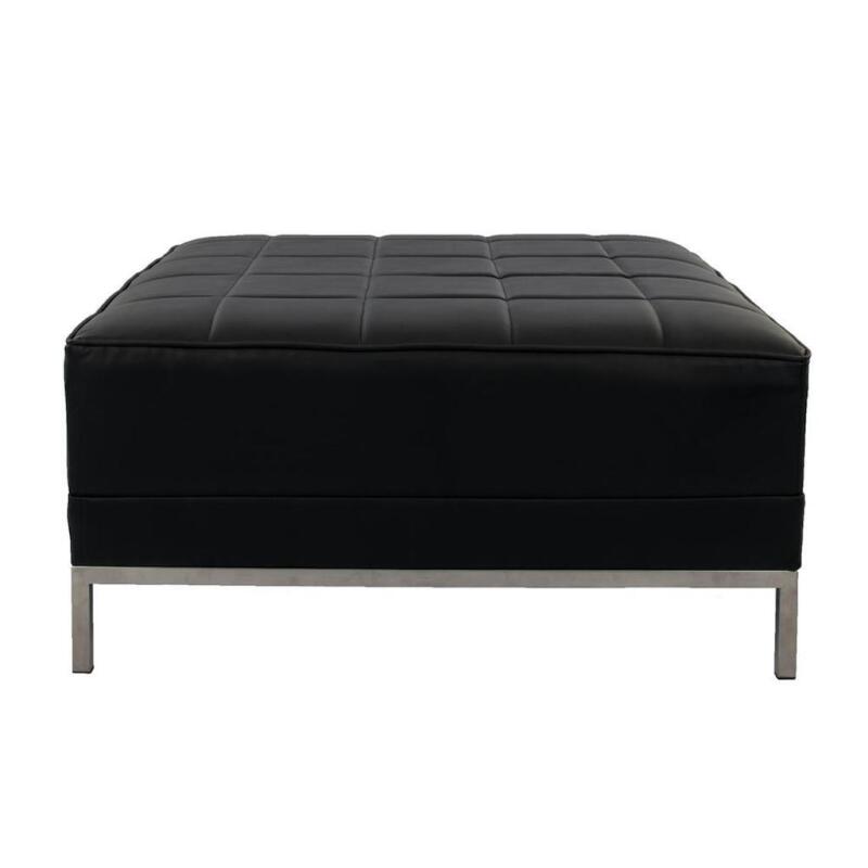 South Beach Ottoman - Black