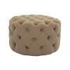 Blanche Ottoman (Taupe)