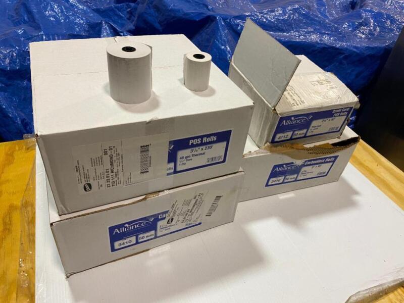 4 Boxes of Thermal Receipt Paper