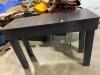 Black Table with Drawer - 3