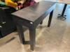 Black Table with Drawer - 7