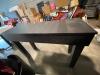 Black Table with Drawer - 9