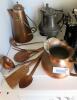 Copper and pewter group - 5