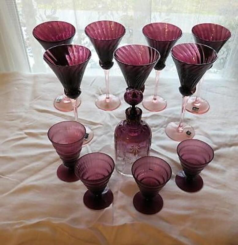 Purple drinkware