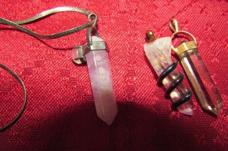 Jewelry / crystal pendants