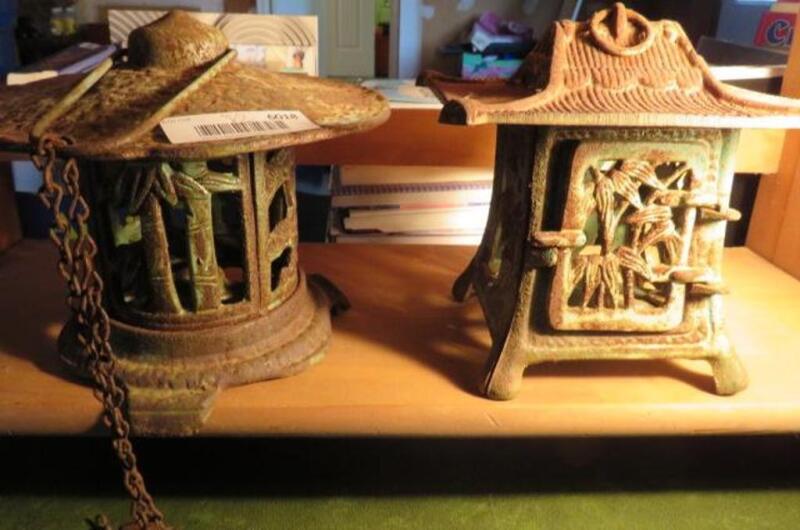 Cast iron lanterns