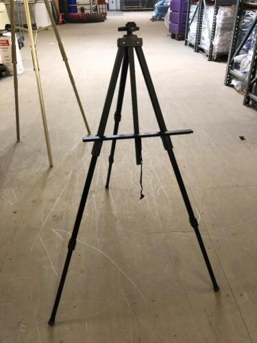 (8) 4ft Black Easels