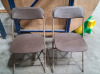 100 Brown Folding Chairs