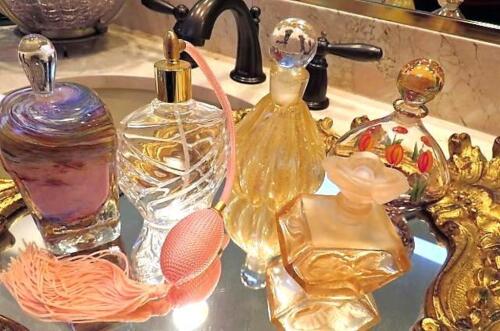 Perfume bottles