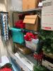 Holiday Decor & Wire Shelving - 3