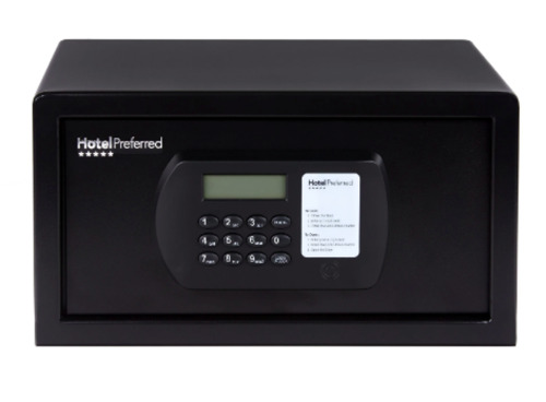 Hotel Preferred Black 15" wide safe