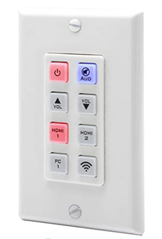 Brand New Programmable 8 Button IP Keypad Wall Plate